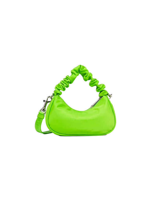Borsa in nylon tinta unita con manico morbido modello Basic Chouchou