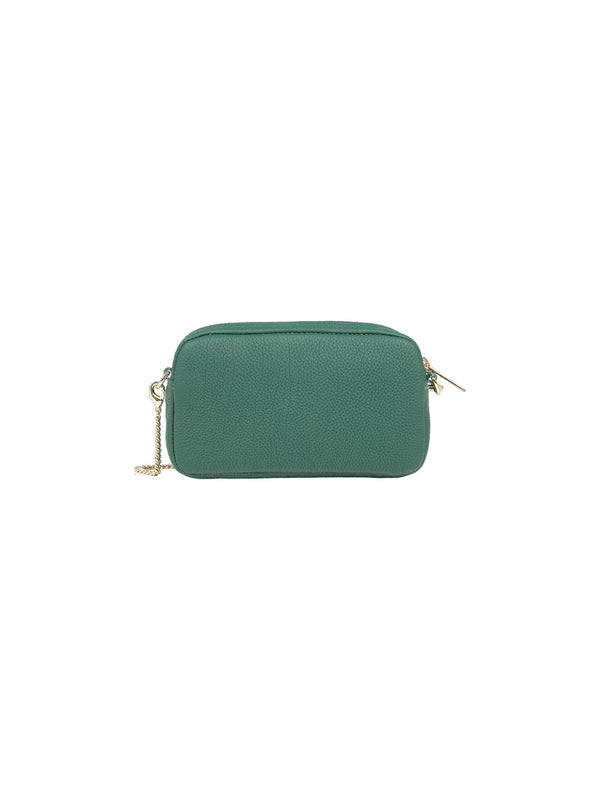 Borsa in pelle con logo