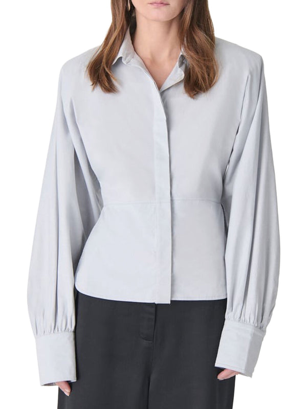 Camicia avvitata in cotone
