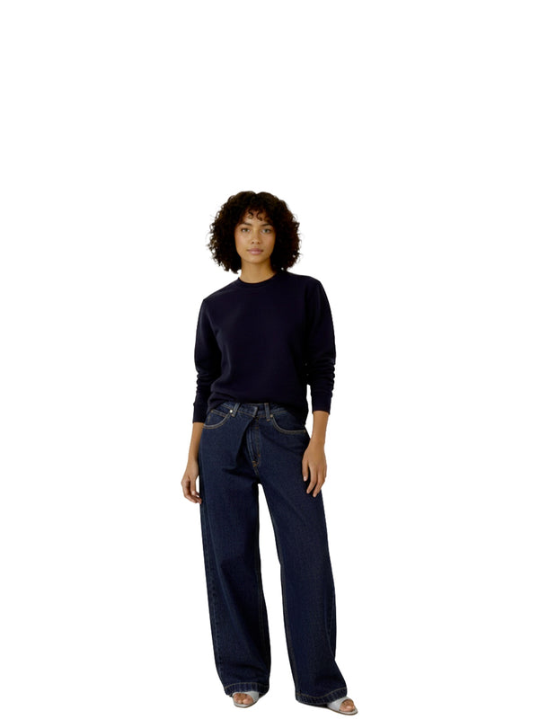 Jeans accavallato