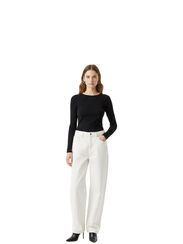 Baggy cotton jeans