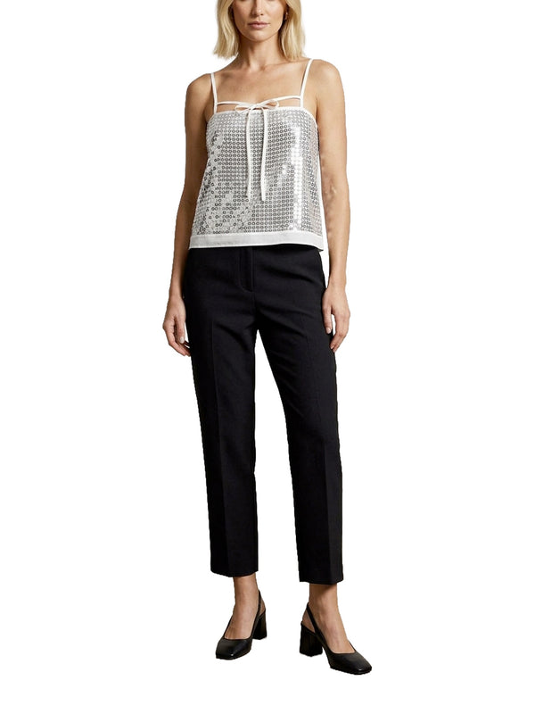 Top con paillettes