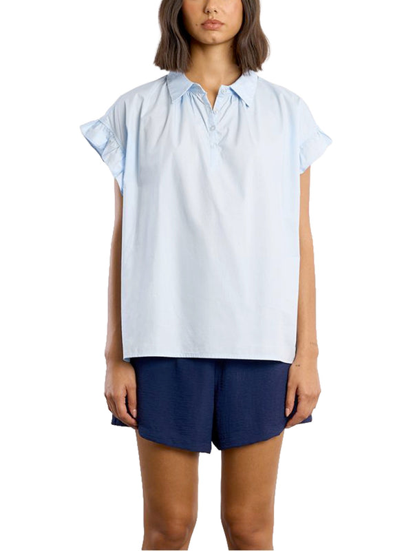 Camicia con volant