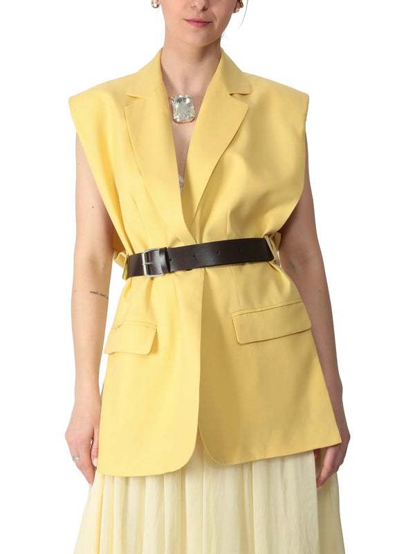 Gilet asimmetrico