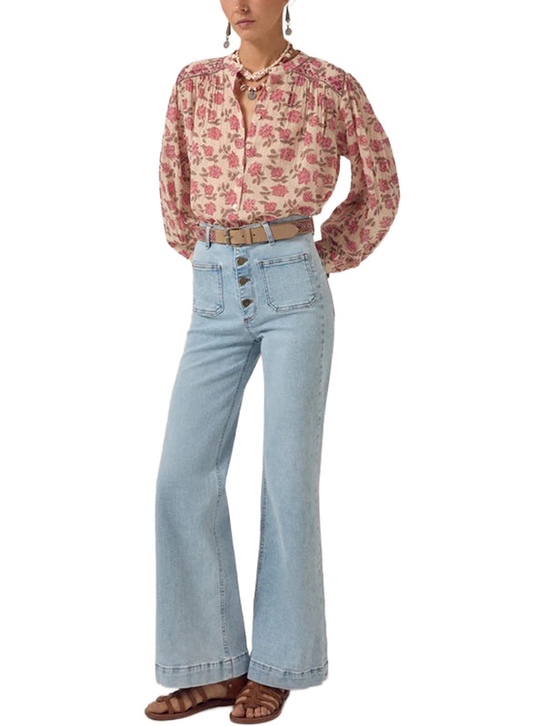 Camicia a fiori