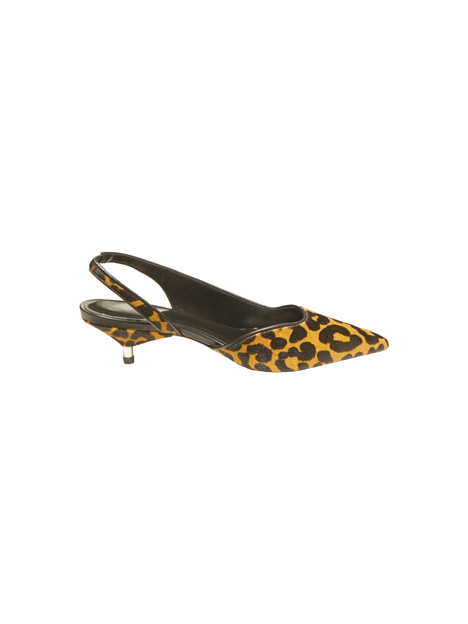 Décolleté Slingback maculato