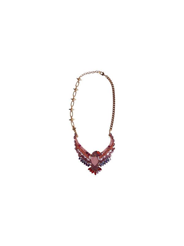Collier bijou motif aigle