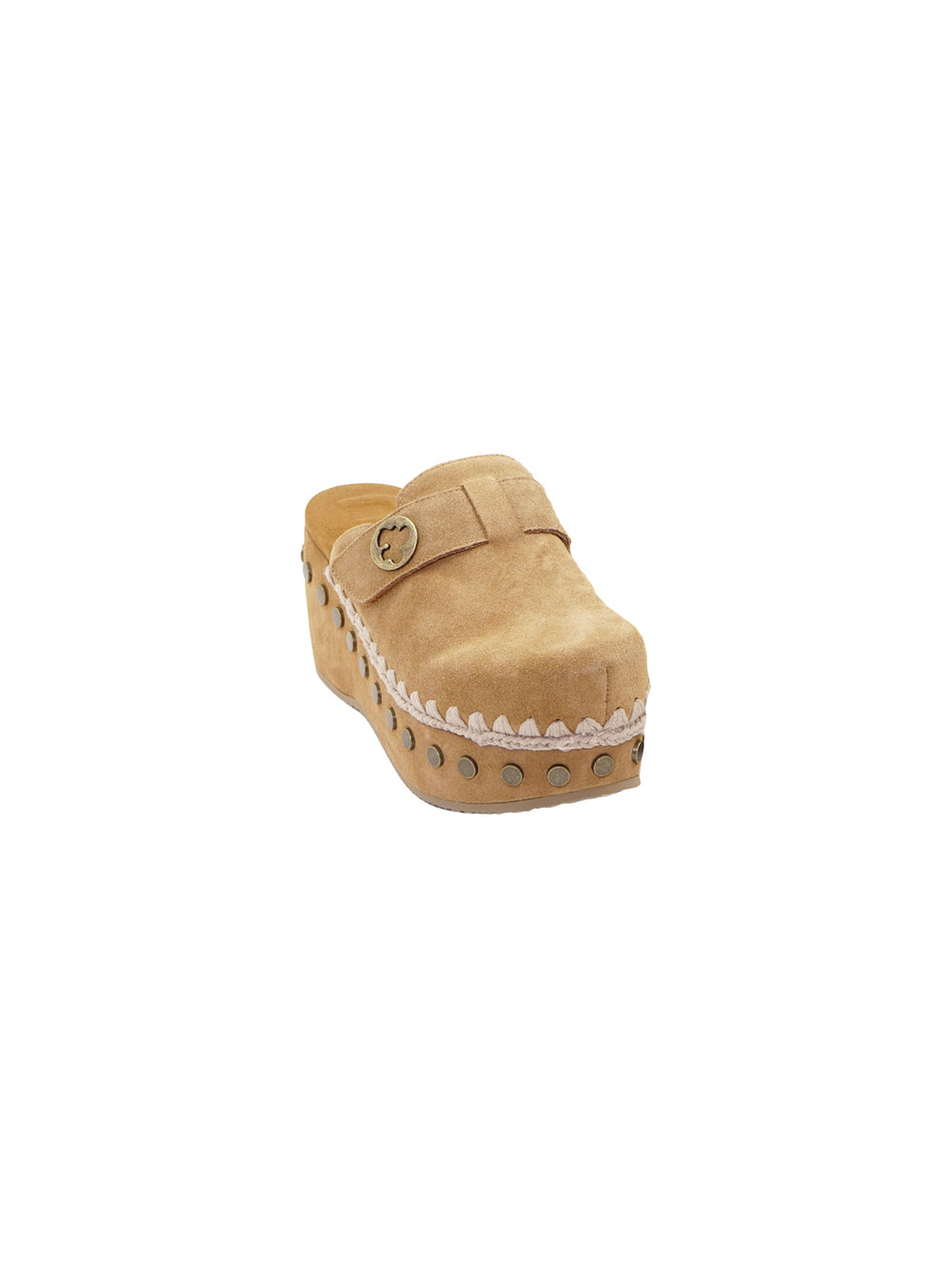 Clog plain suede