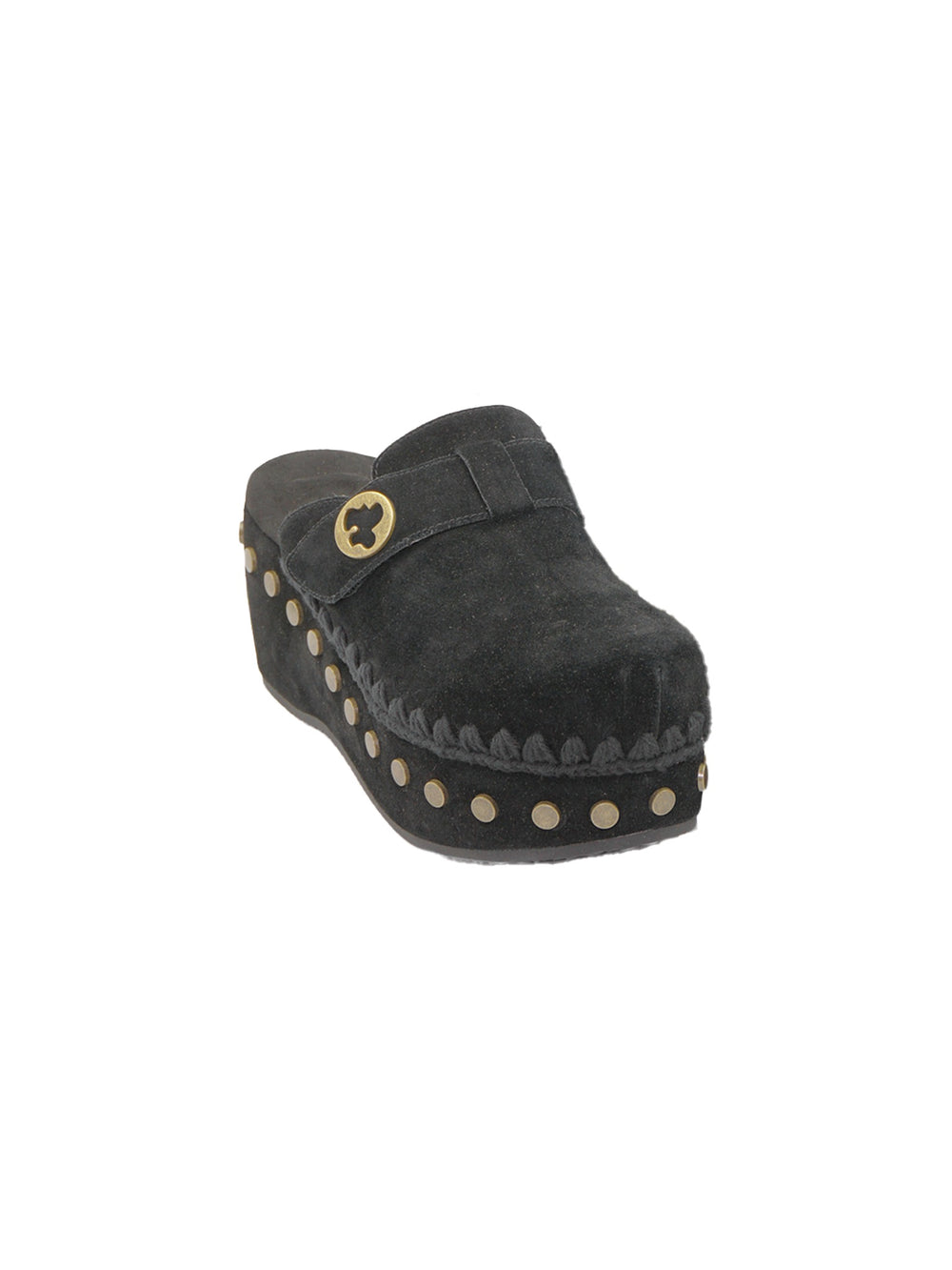 Clog plain suede