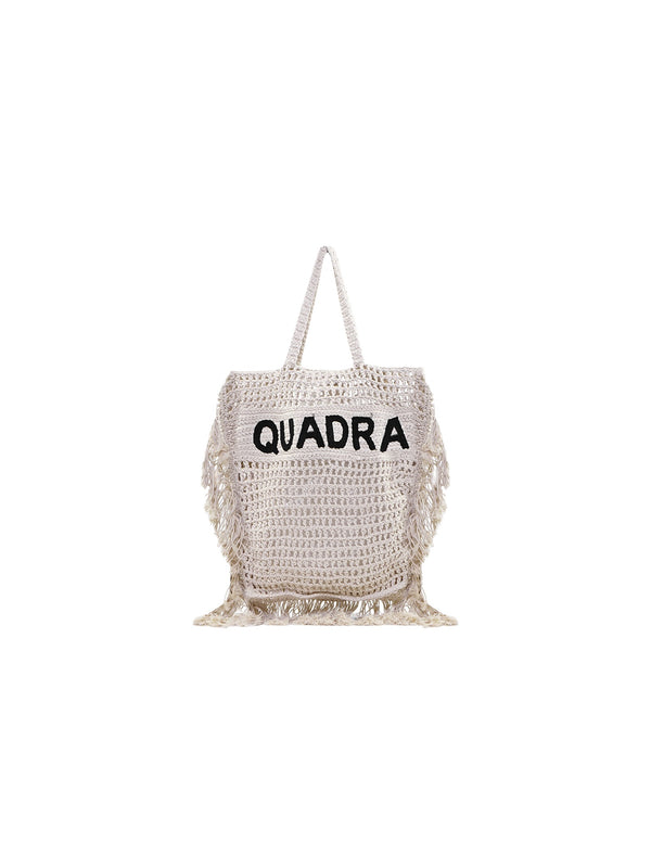 Borsa in Paglia Intrecciata