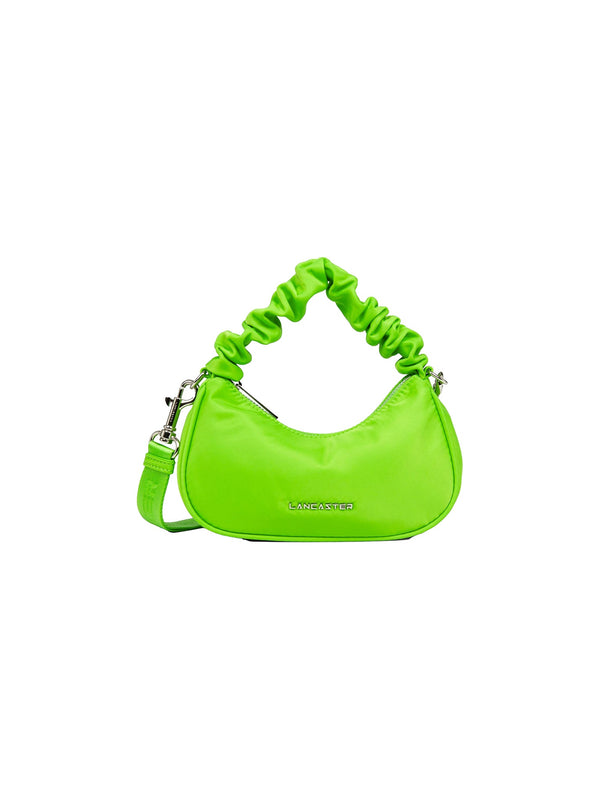 Borsa in nylon tinta unita con manico morbido modello Basic Chouchou