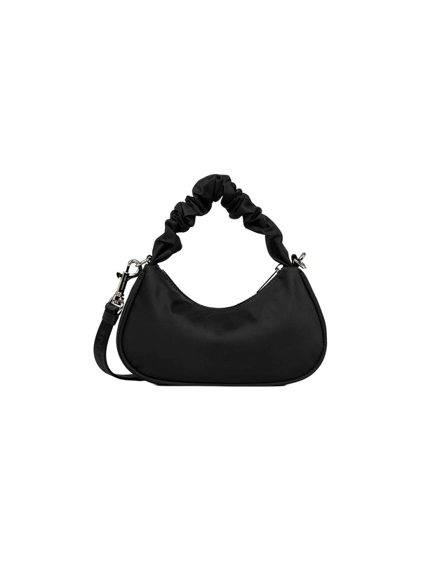 Basic Chouchou model solid color nylon bag with soft handle