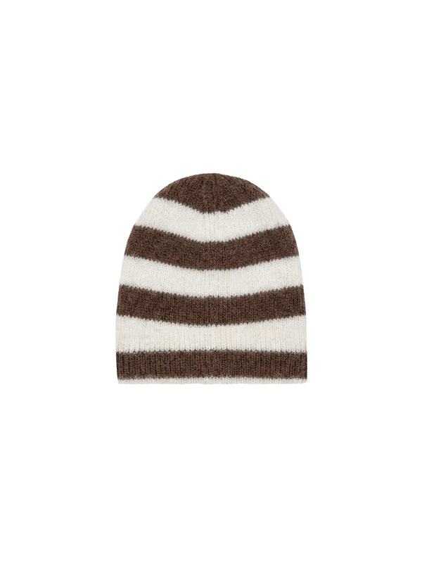 Striped wool hat