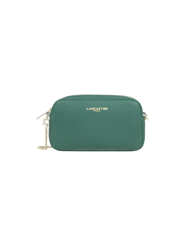 Borsa in pelle con logo