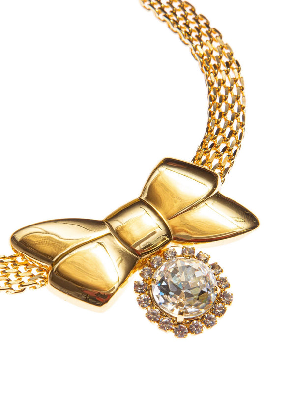Collana girocollo con fiocco