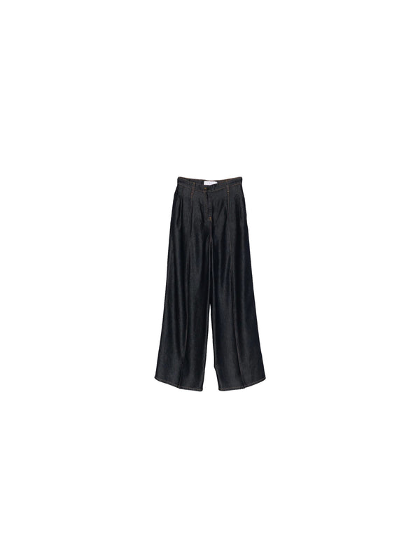Jeans a palazzo larghi