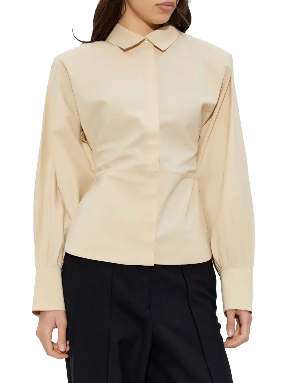 Camicia avvitata in cotone