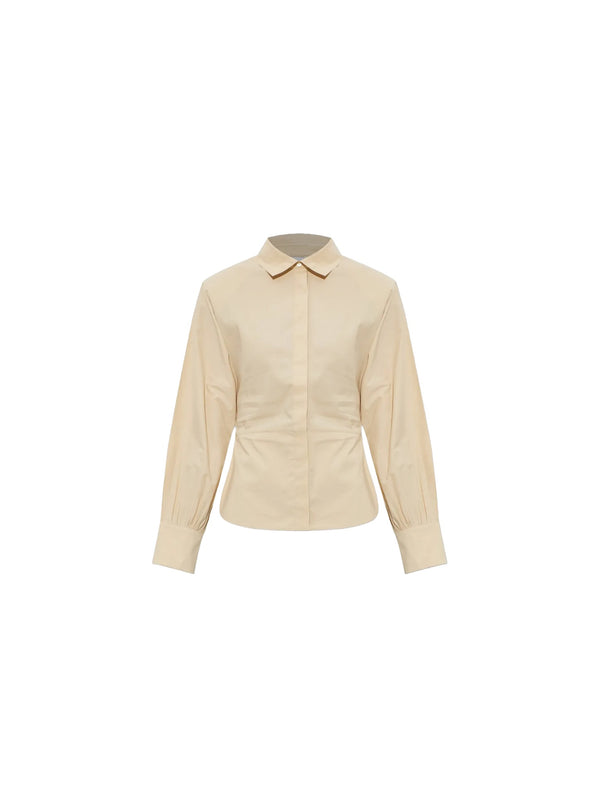 Camicia avvitata in cotone