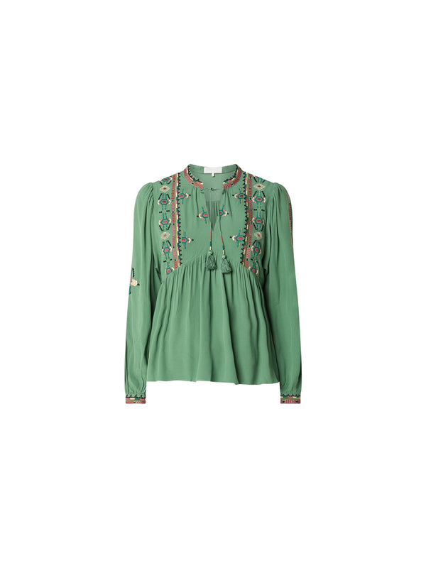 Camicia con ricami eleganti