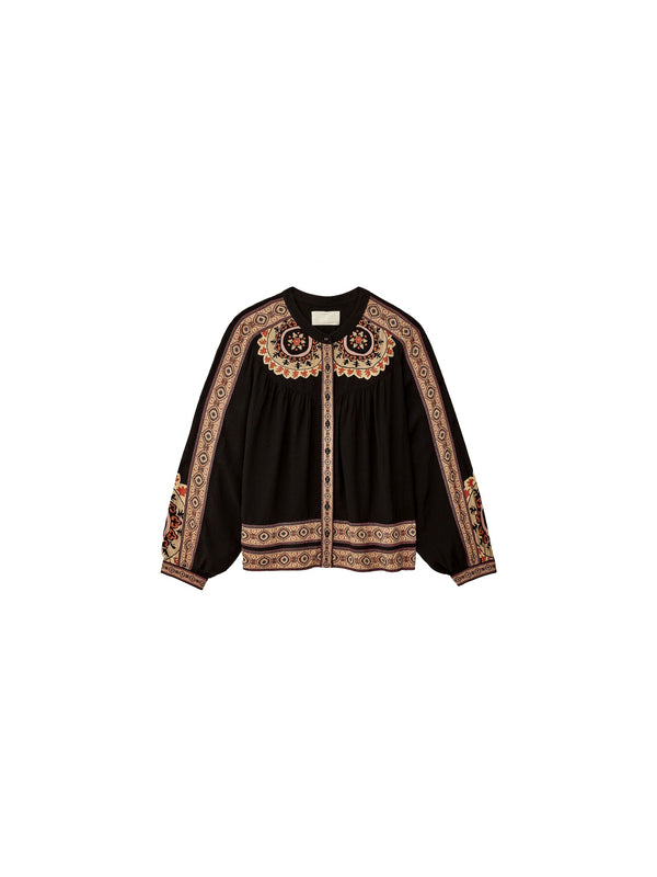 Camicia elegante con ricami