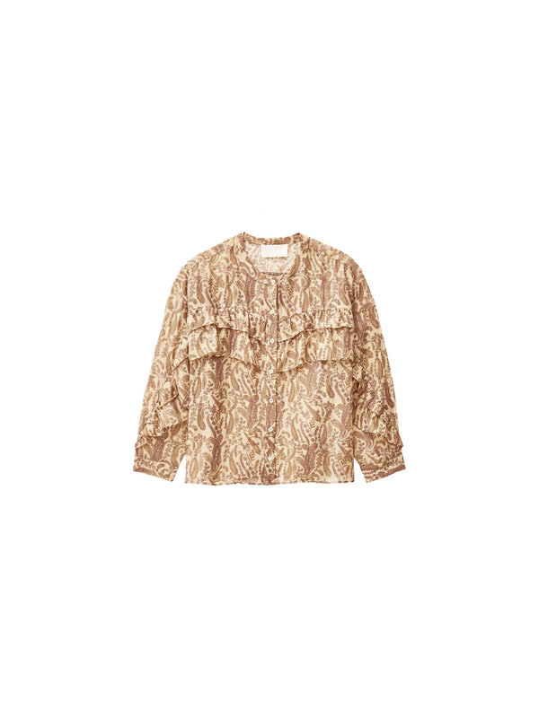 Camicia stampa cachemire