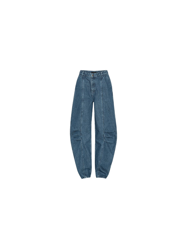 Jeans baggy con tasche