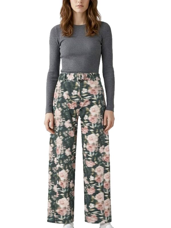 Pantaloni floreali