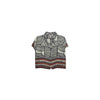 Blusa cropped stampata