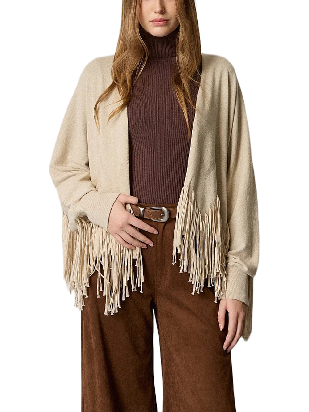 Gilet à franges
