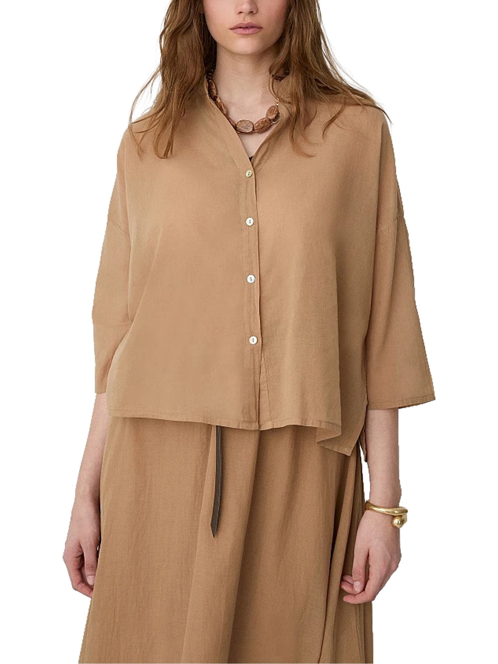 Camicia scollo a V