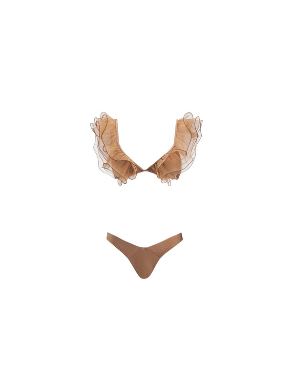 Bikini con volant