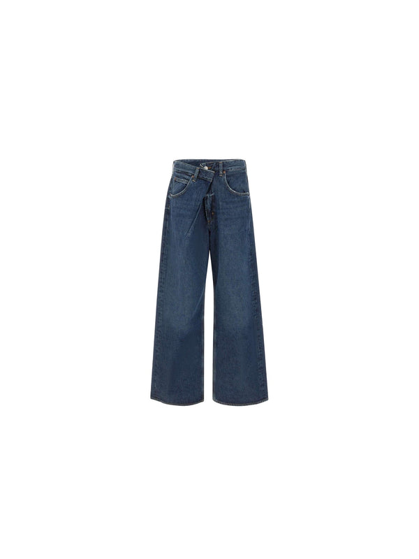 Jeans accavallato