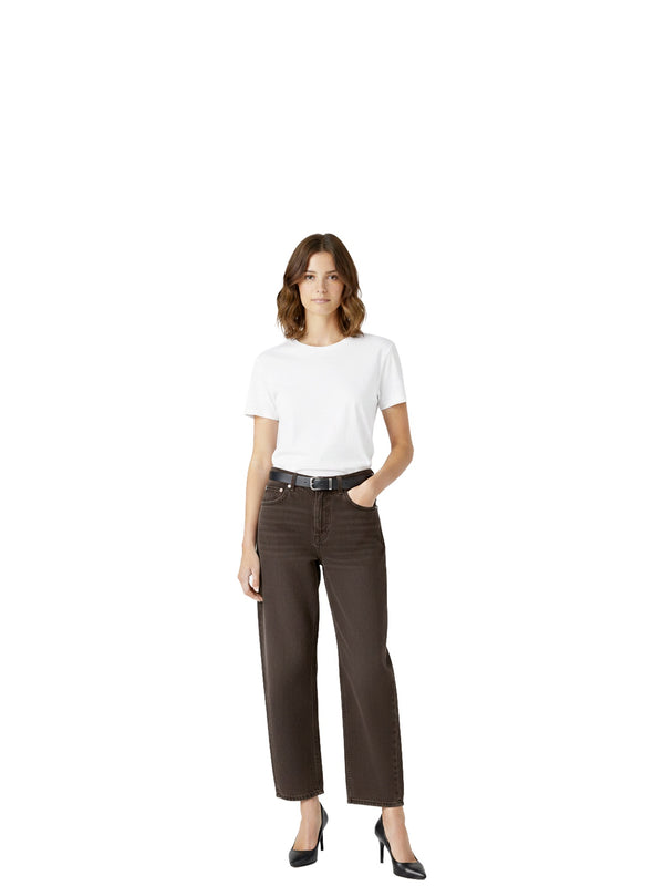 Straight crop jeans