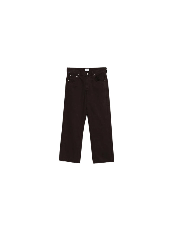 Straight crop jeans