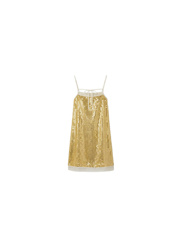 Mini abito con paillettes