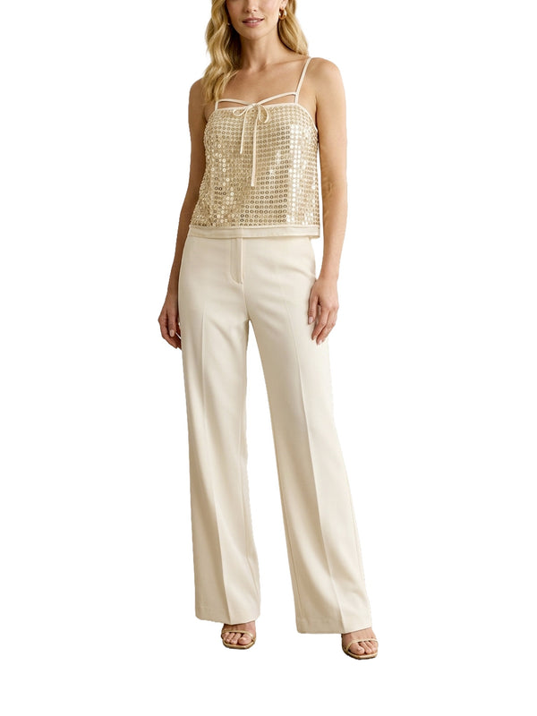 Top con paillettes