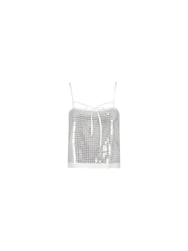 Top con paillettes