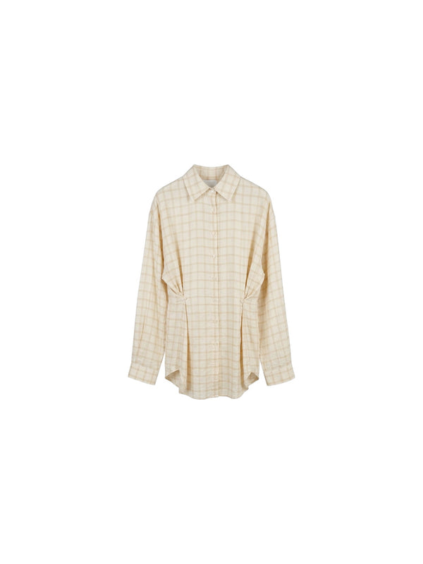 Camicia avvitata a quadri