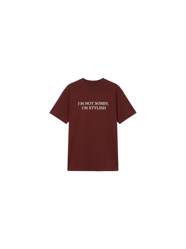 T-shirt con scritta