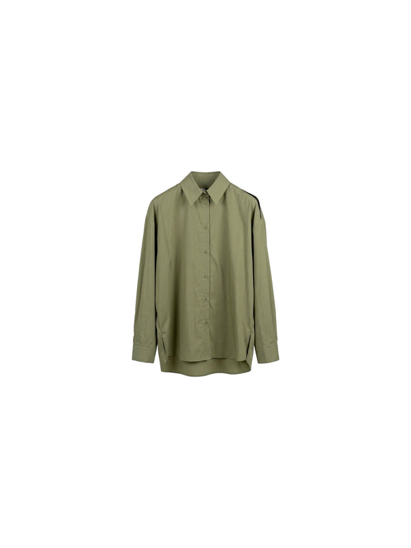 Camicia con apertura a spalla