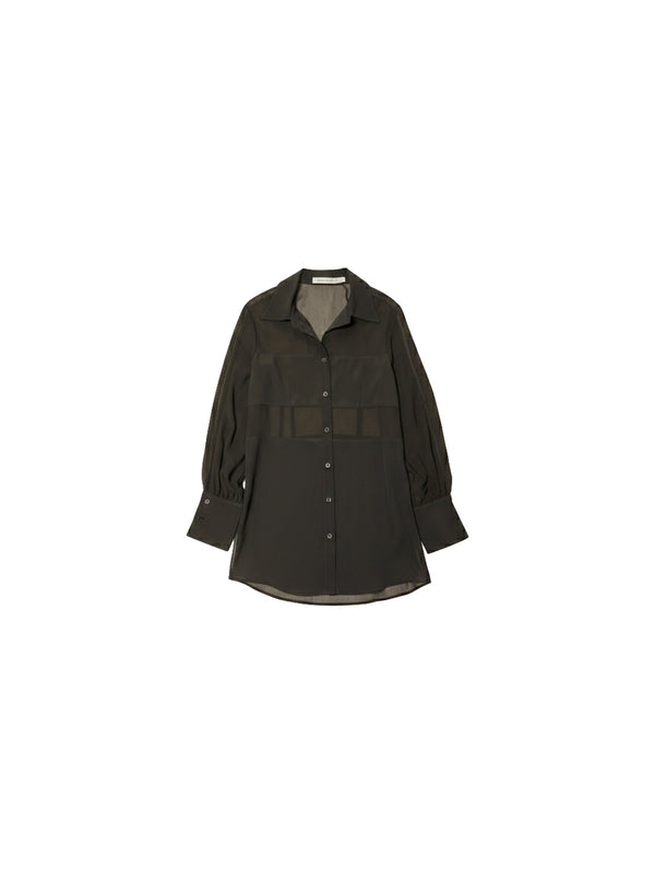 Camicia in chiffon