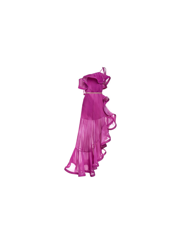 Abito asimmetrico elegante