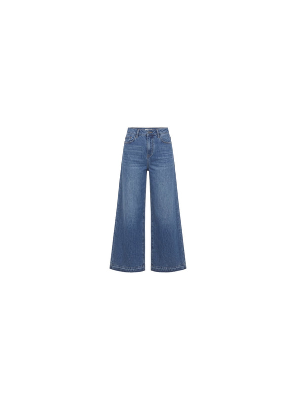 Jeans con banda laterale