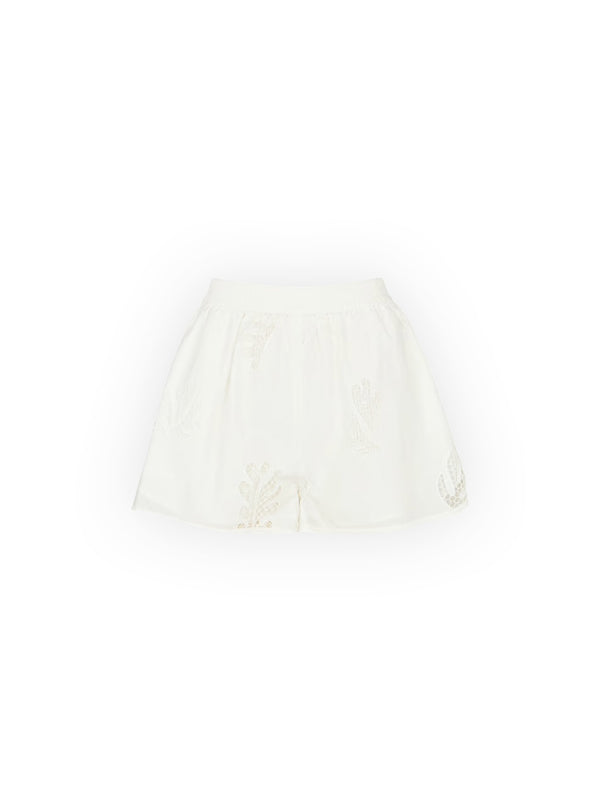 Short elegante in cotone