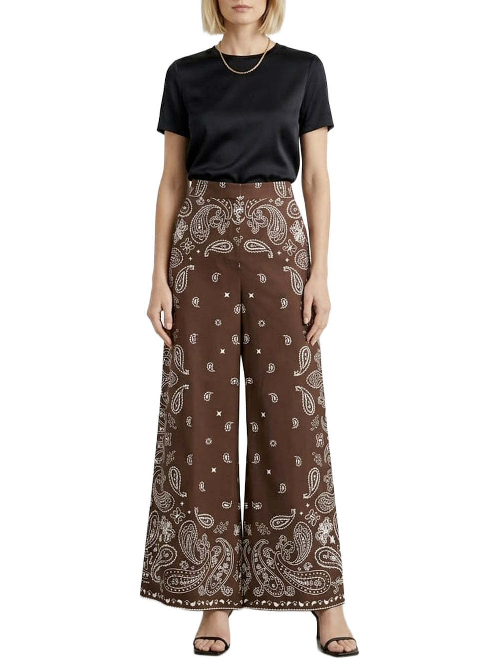 Pantaloni stampa bandana