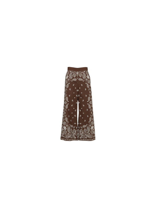Pantaloni stampa bandana