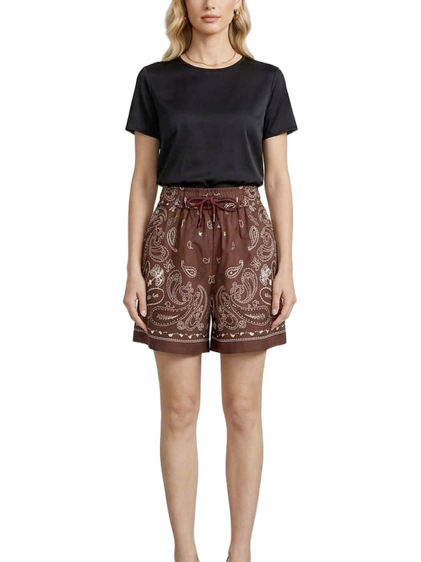 Shorts stampa bandana