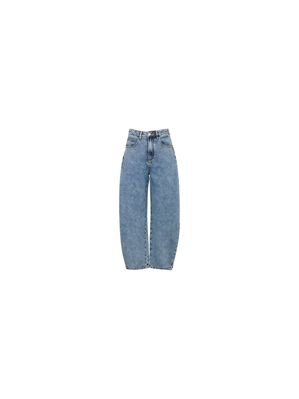 Jeans carrot largo