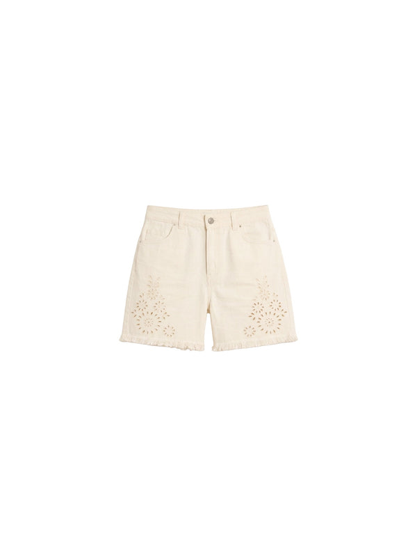 Shorts ricamati
