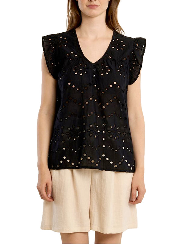 Camicia con volant